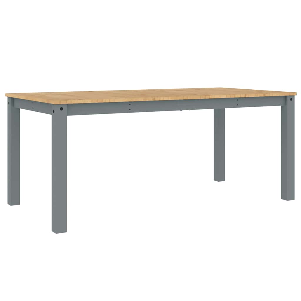 4 Piece Dining Set PANAMA Grey Solid Wood Pine