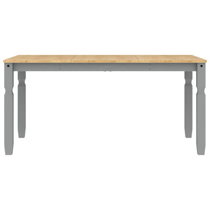 5 Piece Dining Set Panama Grey Solid Wood Pine