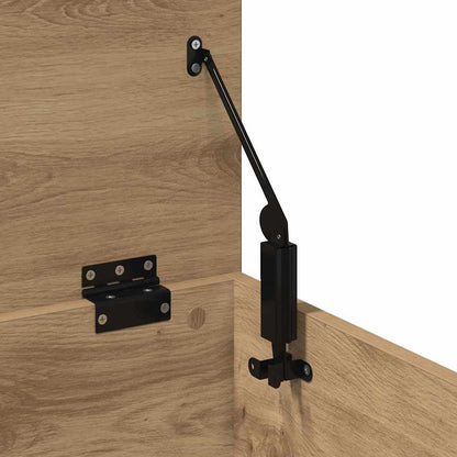 Storage Box Artisan Oak 90 x 35 x 35 cm Engineered Wood
