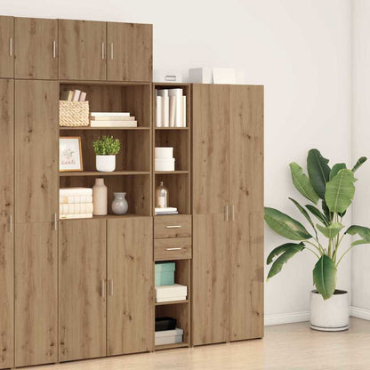 Bookcase with Drawer Artisan Oak 30 x 42.4 x 185.2 cm