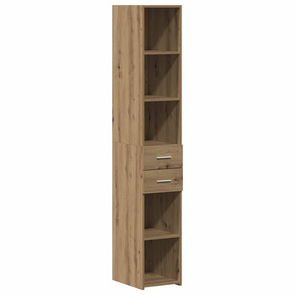 Bookcase with Drawer Artisan Oak 30 x 42.4 x 185.2 cm