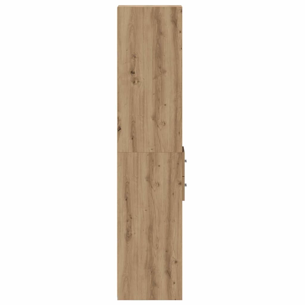 Bookcase with Drawer Artisan Oak 30 x 42.4 x 185.2 cm