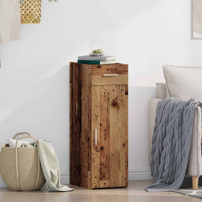 Sideboard with Drawer Old Wood 30 x 42.5 x 93 cm