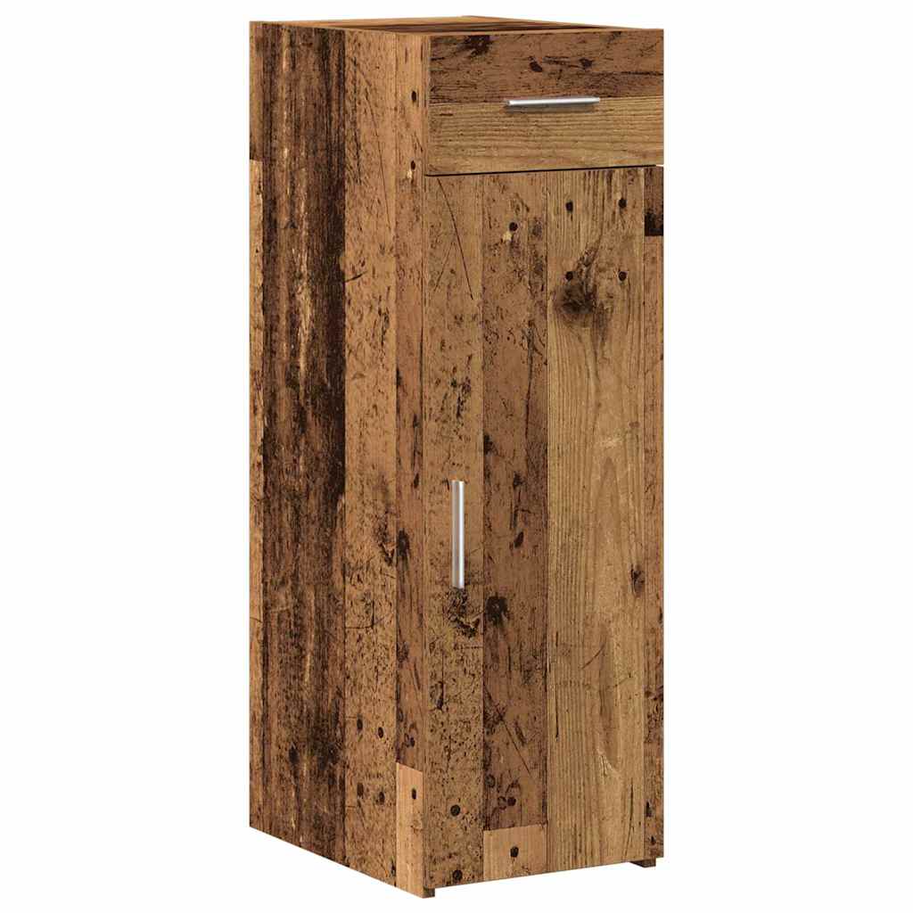 Sideboard with Drawer Old Wood 30 x 42.5 x 93 cm