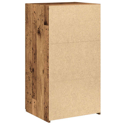 Sideboard with Drawer Old Wood 50 x 42.5 x 93 cm