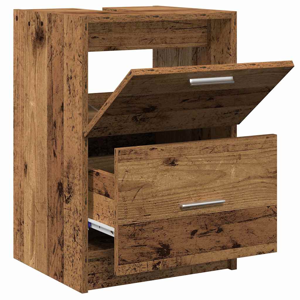 Bathroom Cabinet Old Wood 40 x 37 x 59 cm Engineered wood