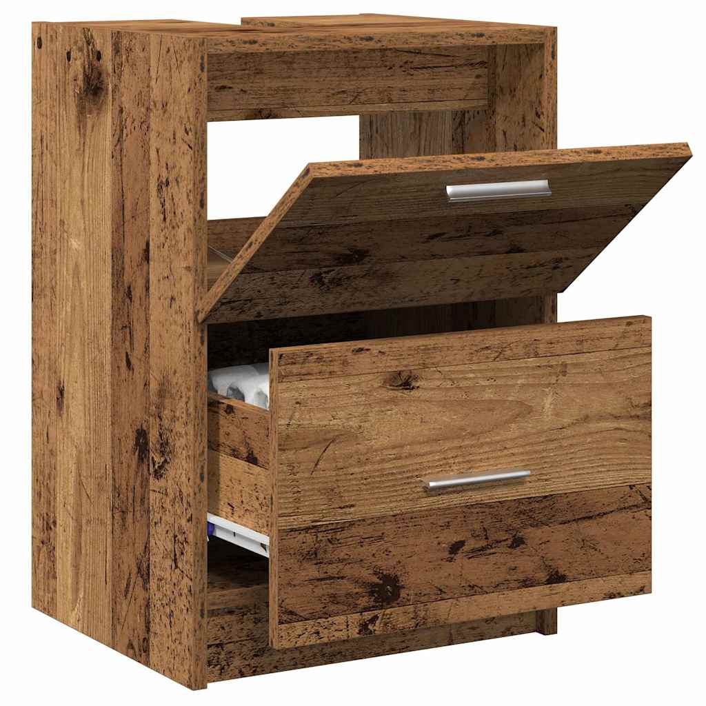 Bathroom Cabinet Old Wood 40 x 37 x 59 cm Engineered wood