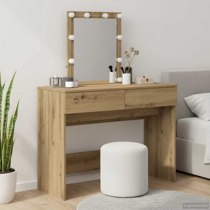 Dressing Table Artisan Oak 100 x 40 x 130 cm Engineered Wood