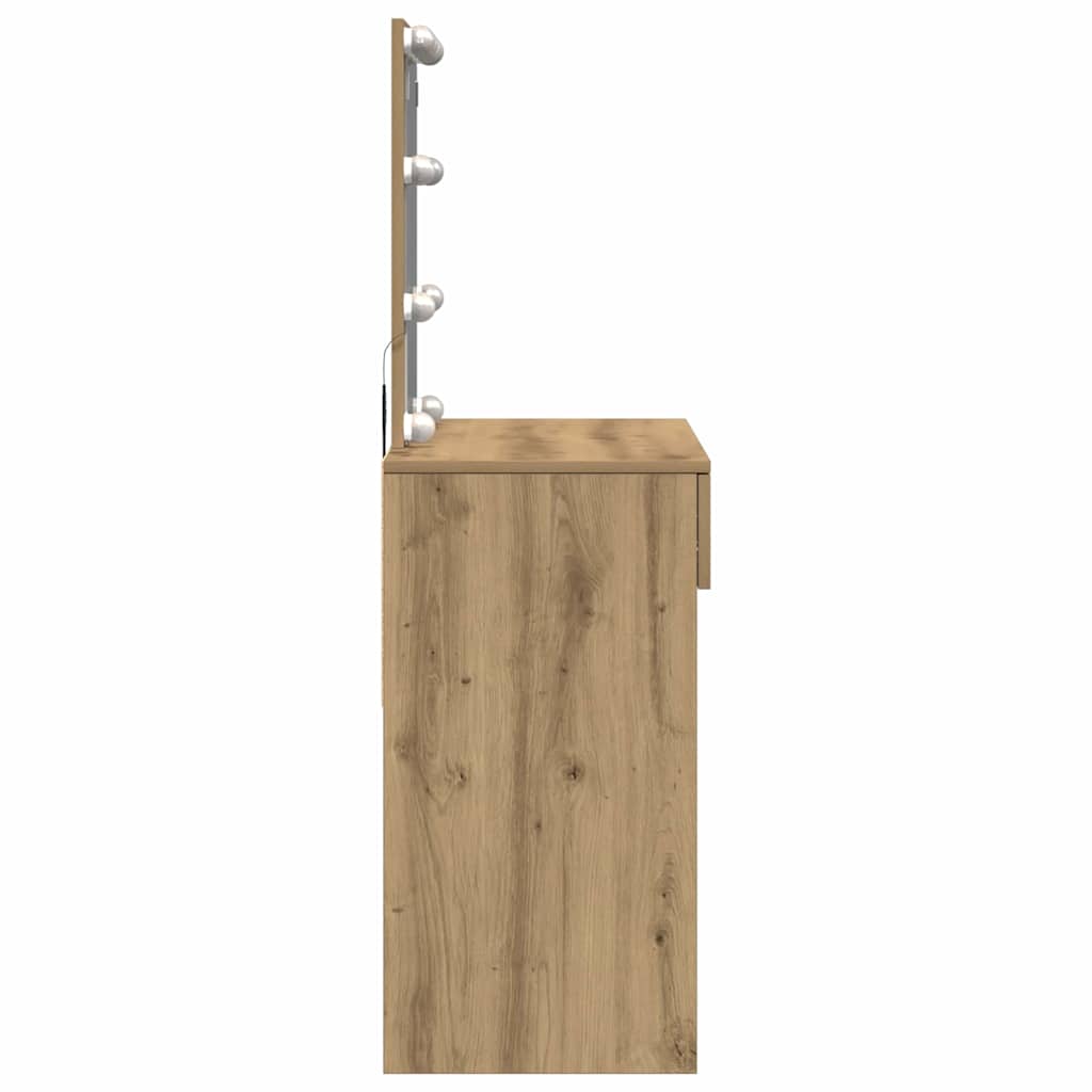 Dressing Table Artisan Oak 100 x 40 x 130 cm Engineered Wood