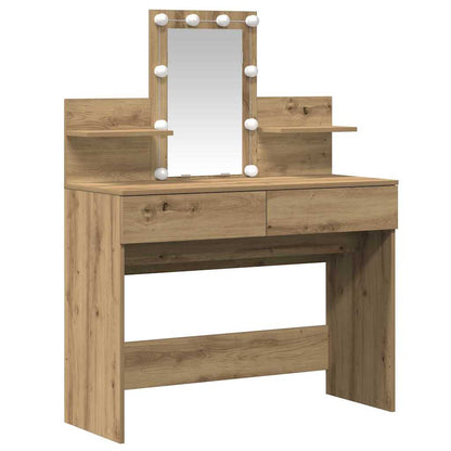 Dressing Table Artisan Oak 100 x 40 x 130 cm Engineered Wood