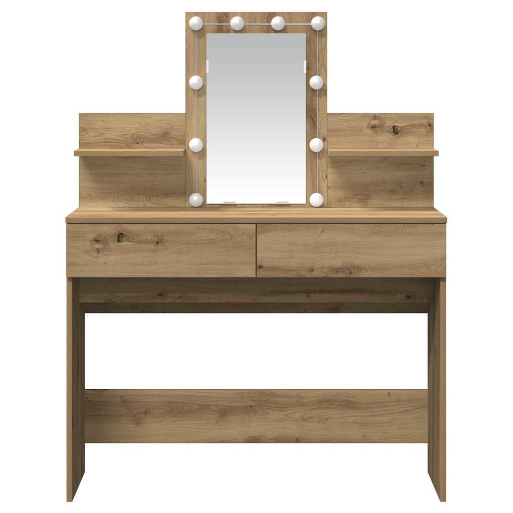 Dressing Table Artisan Oak 100 x 40 x 130 cm Engineered Wood
