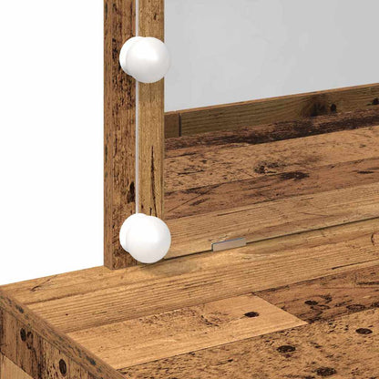 Dressing Table Old Wood 100 x 40 x 120 cm Engineered Wood