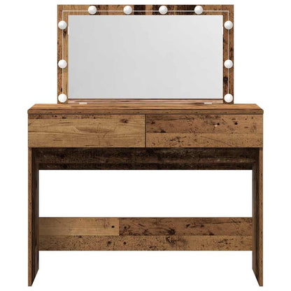 Dressing Table Old Wood 100 x 40 x 120 cm Engineered Wood