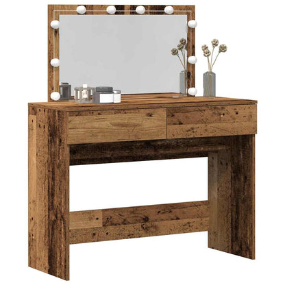 Dressing Table Old Wood 100 x 40 x 120 cm Engineered Wood