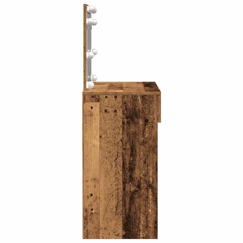 Dressing Table Old Wood 100 x 40 x 120 cm Engineered Wood