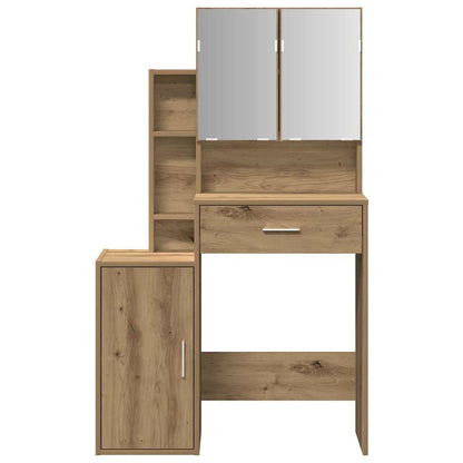 Dressing Table Artisan Oak 80 x 35 x 132 cm Engineered Wood