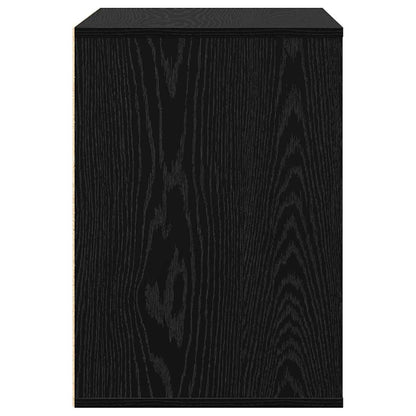 Drawer Cabinet Black 61 x 41 x 58 cm Engineered Wood
