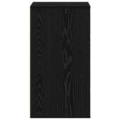 Drawer Cabinet Black 40 x 41 x 76 cm Engineered Wood