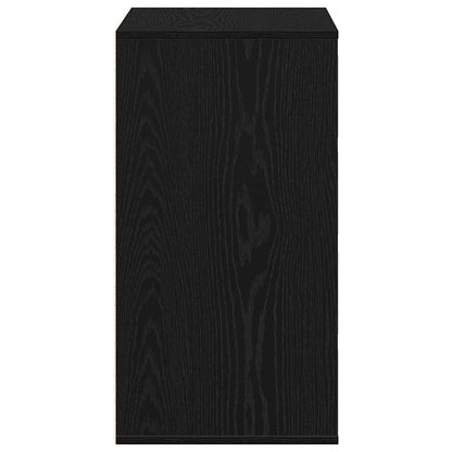 Drawer Cabinet Black 60 x 41 x 76 cm Engineered Wood