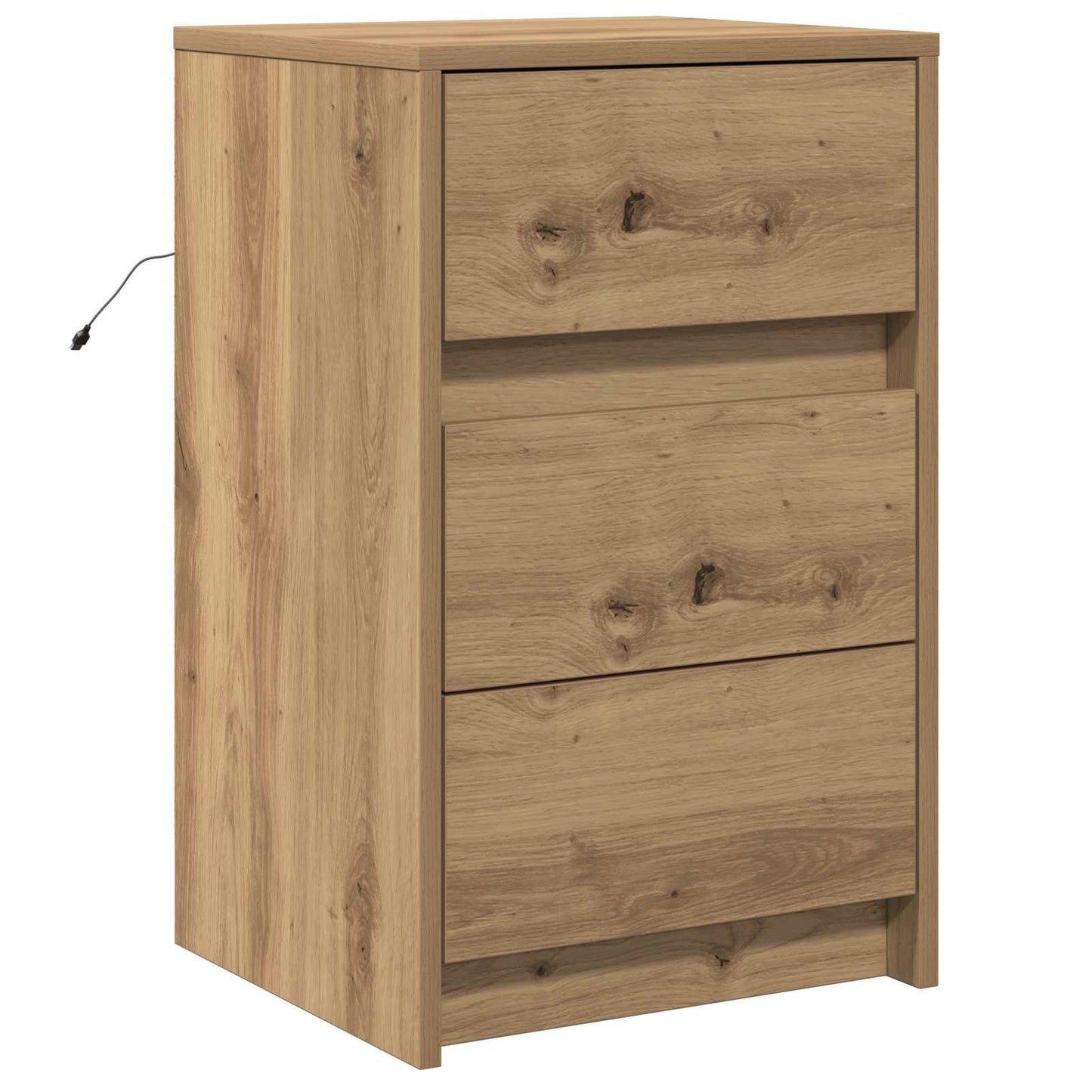 Bedside Cabinet Artisan Oak 38 x 34 x 61 cm Engineered wood