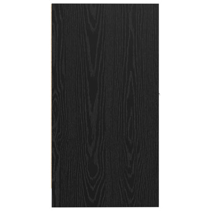 Apothecary Cabinet Black oak 30 x 41 x 77.5 cm Engineered wood