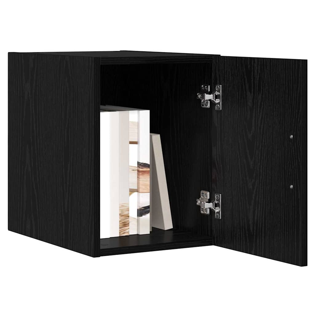 Wall-Mounted Cabinet Wall-mounted Black Oak 30 x 42.5 x 39.5 cm