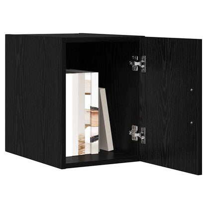 Wall-Mounted Cabinet Black Oak 30 x 42.5 x 39.5 cm