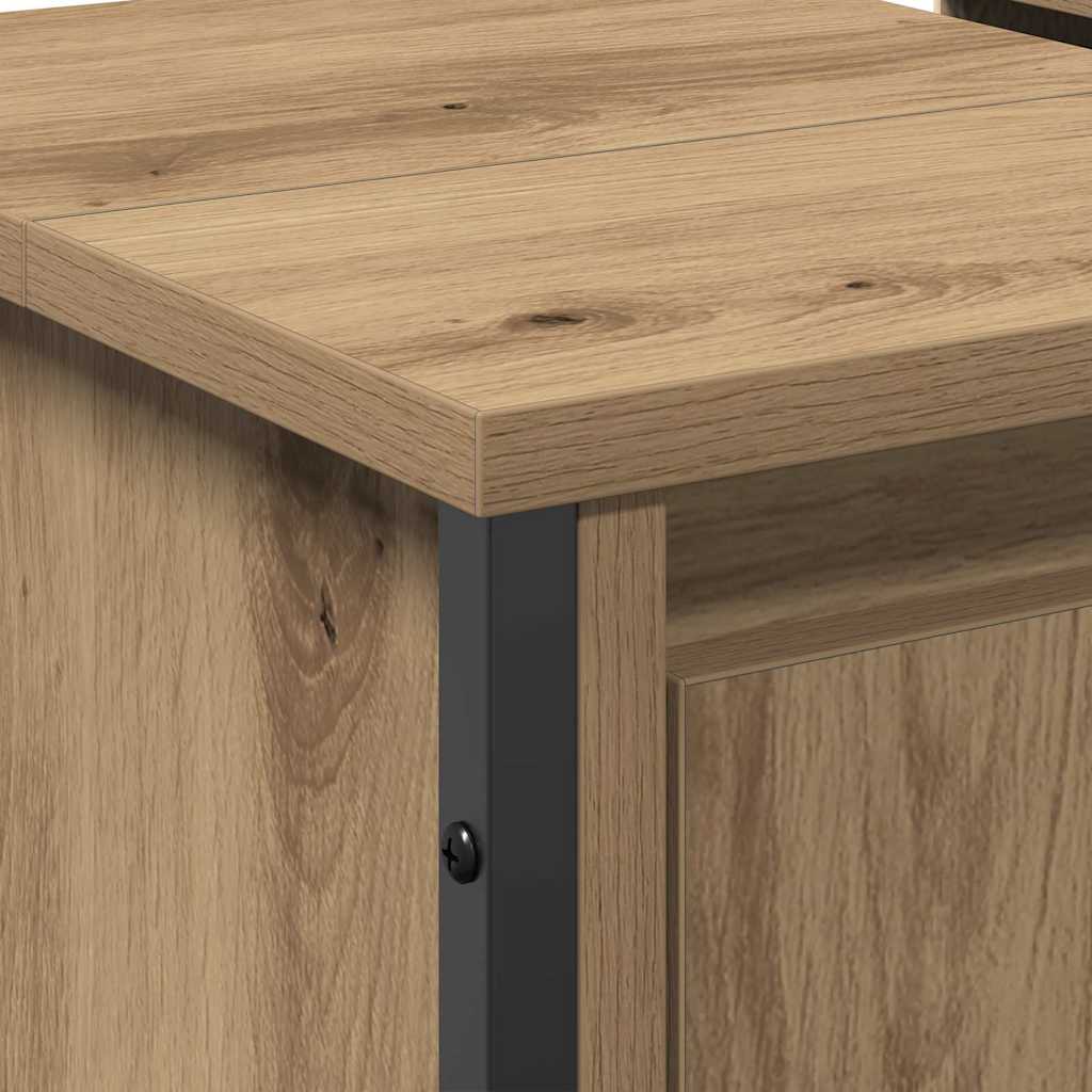 Bathroom Sink Cabinet Artisan Oak 60 x 35 x 60 cm