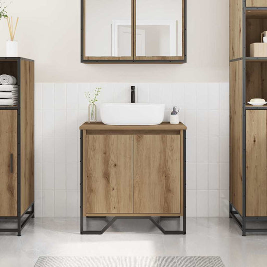 Bathroom Sink Cabinet Artisan Oak 60 x 35 x 60 cm