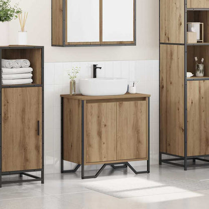 Bathroom Sink Cabinet Artisan Oak 60 x 35 x 60 cm