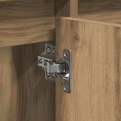 Bathroom Sink Cabinet with Storage Artisan Oak 91 x 35 x 60 cm