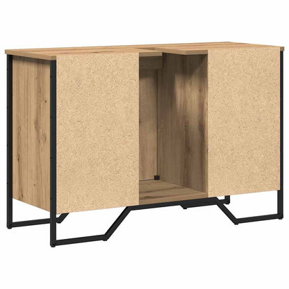 Bathroom Sink Cabinet with Storage Artisan Oak 91 x 35 x 60 cm