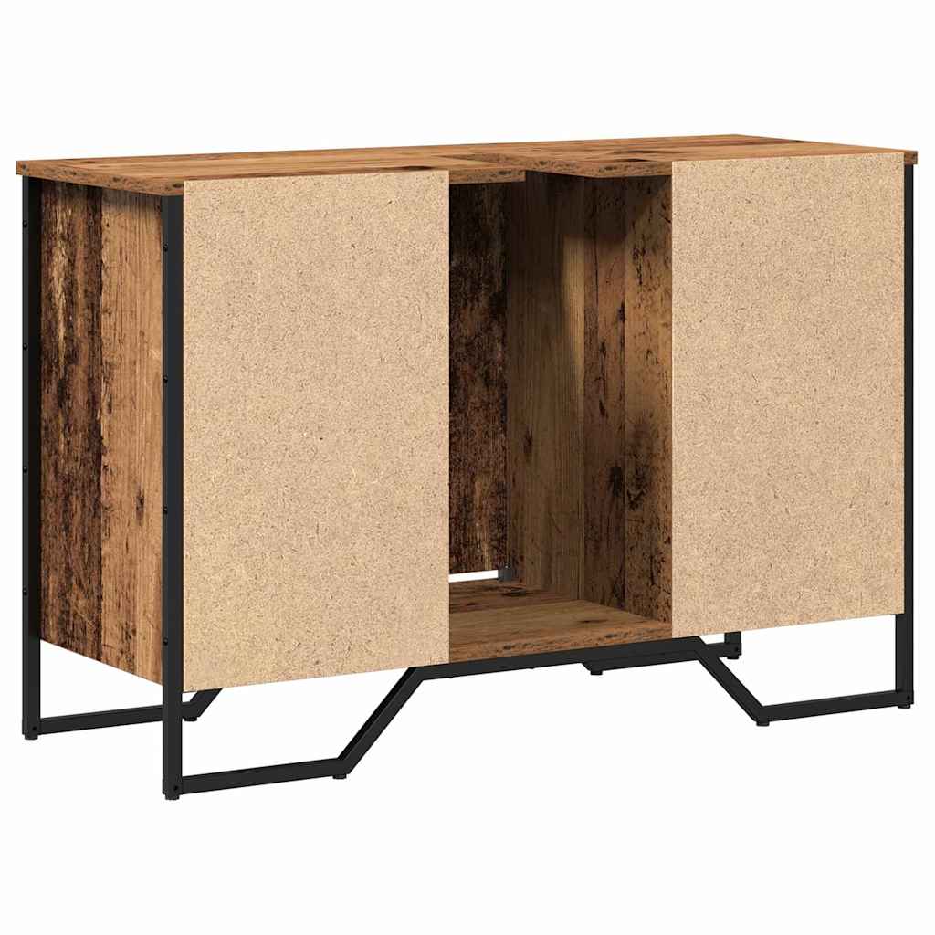 Bathroom Sink Cabinet Old Wood 91 x 35 x 60 cm Engineered wood