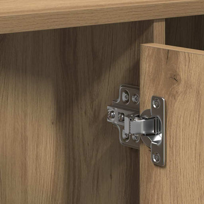 Bathroom Sink Cabinet with Shelf Artisan Oak 91 x 35 x 60 cm