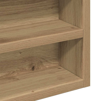 Display Cabinet Artisan Oak 100 x 8.5 x 75 cm Engineered Wood