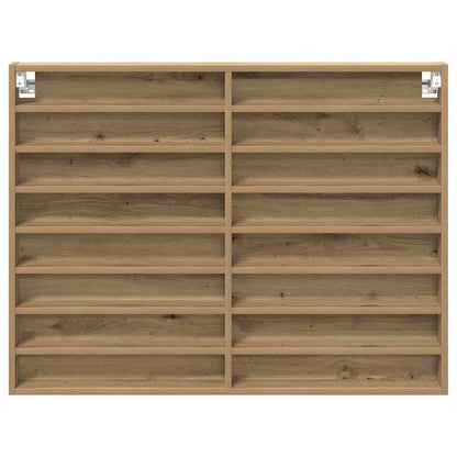 Display Cabinet Artisan Oak 100 x 8.5 x 75 cm Engineered Wood