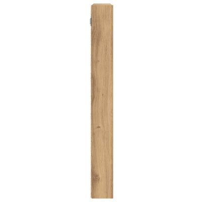 Display Cabinet Wall-Mounted Artisan Oak 100 x 8.5 x 75 cm