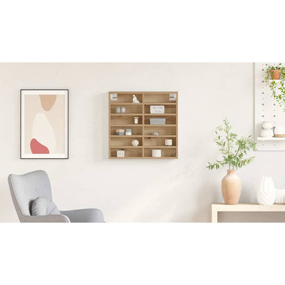 Display Cabinet Artisan Oak 60 x 8.5 x 58 cm Engineered Wood