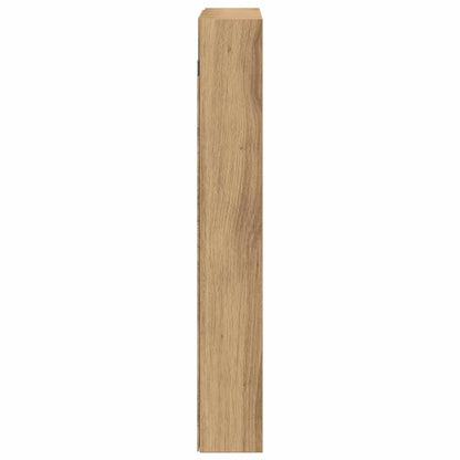 Display Cabinet Artisan Oak 60 x 8.5 x 58 cm Engineered Wood
