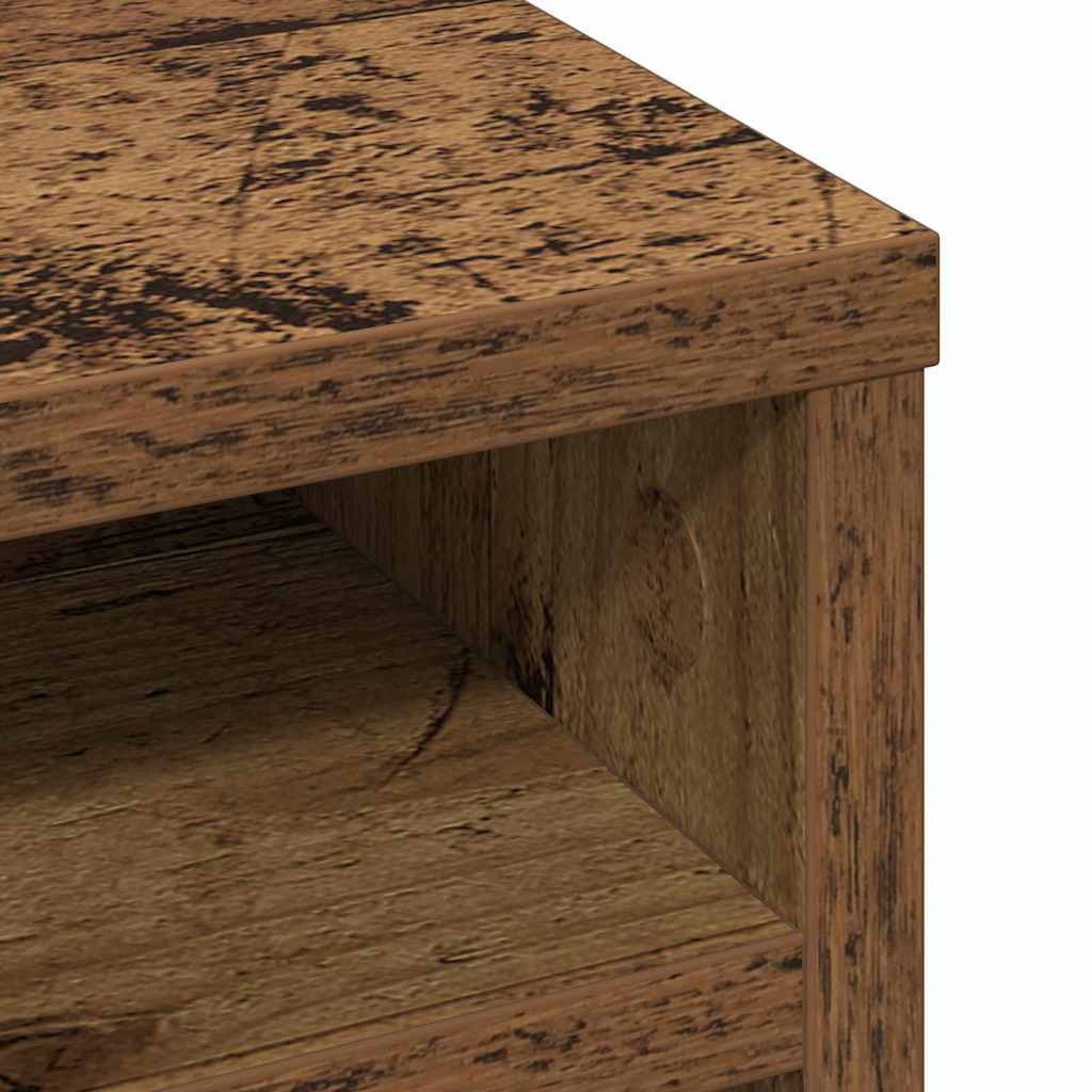 Desk Organiser Old Wood 36 x 26 x 29.5 cm Engineered Wood
