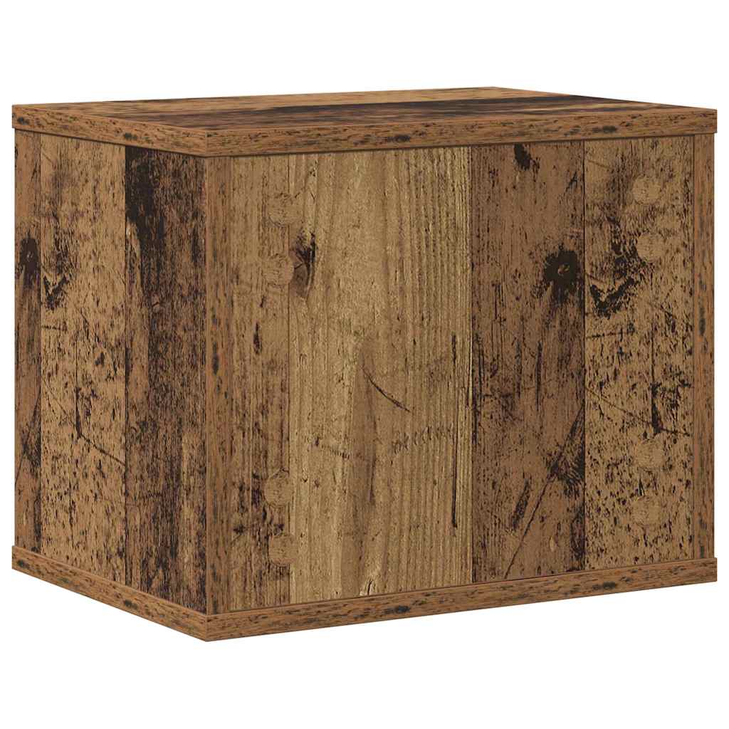 Desk Organiser Old Wood 36 x 26 x 29.5 cm Engineered Wood