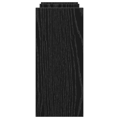 Desk Organiser Black Oak 34.5 x 15.5 x 35.5 cm Engineered Wood