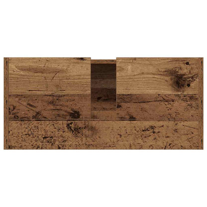 Bathroom Cabinet Old Wood 63 x 29 x 55 cm Engineered wood