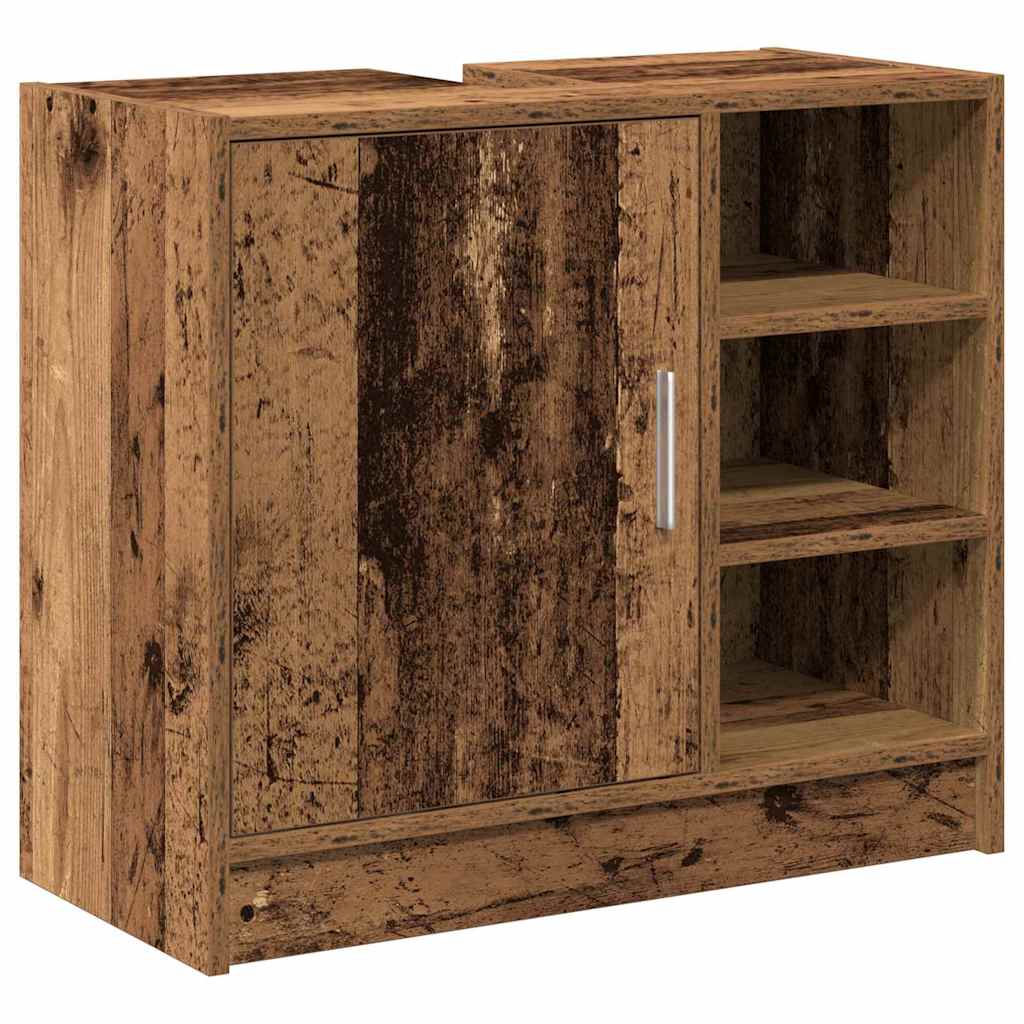 Bathroom Cabinet Old Wood 63 x 29 x 55 cm Engineered wood