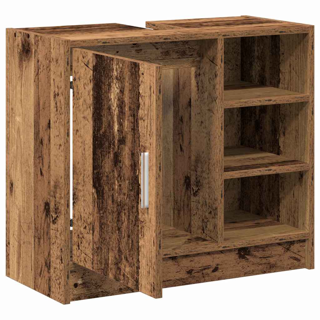 Bathroom Cabinet Old Wood 63 x 29 x 55 cm Engineered wood