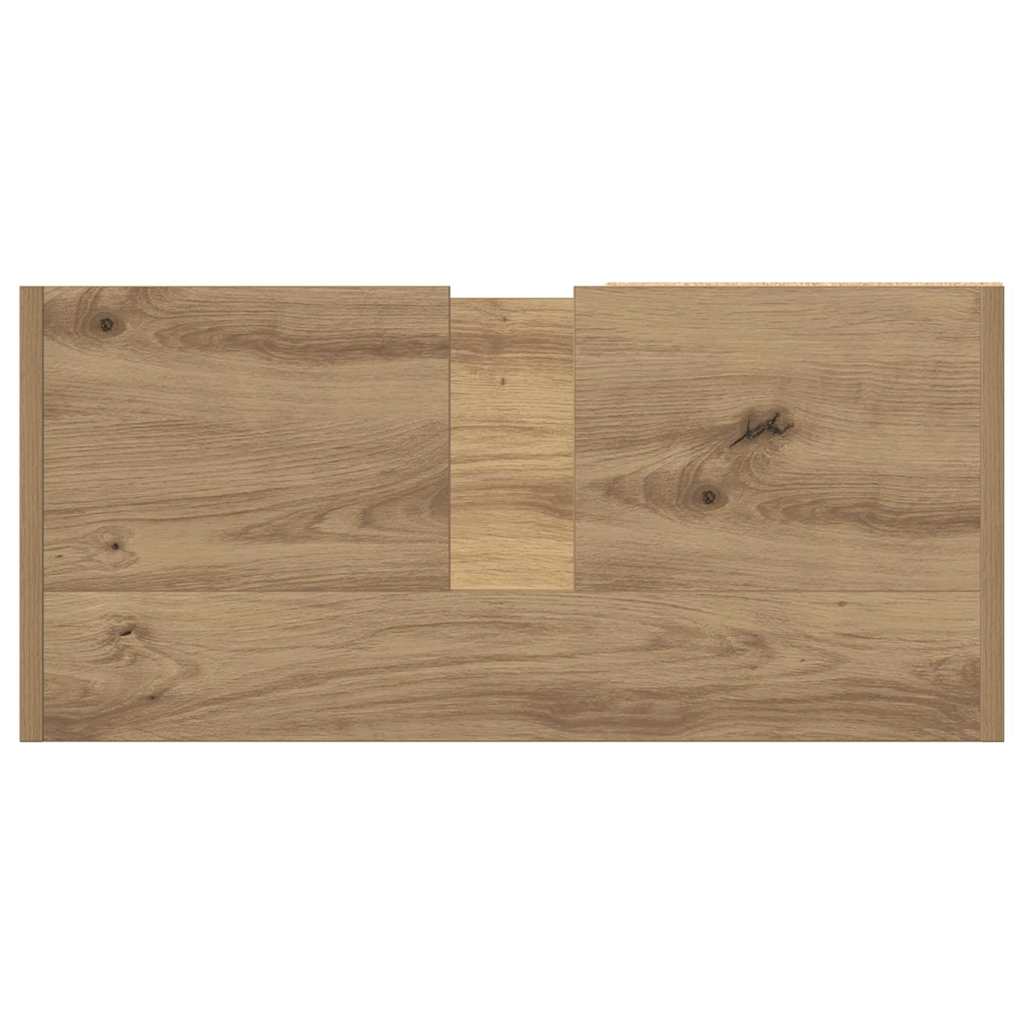 Bathroom Cabinet Artisan Oak 63 x 29 x 55 cm Engineered wood