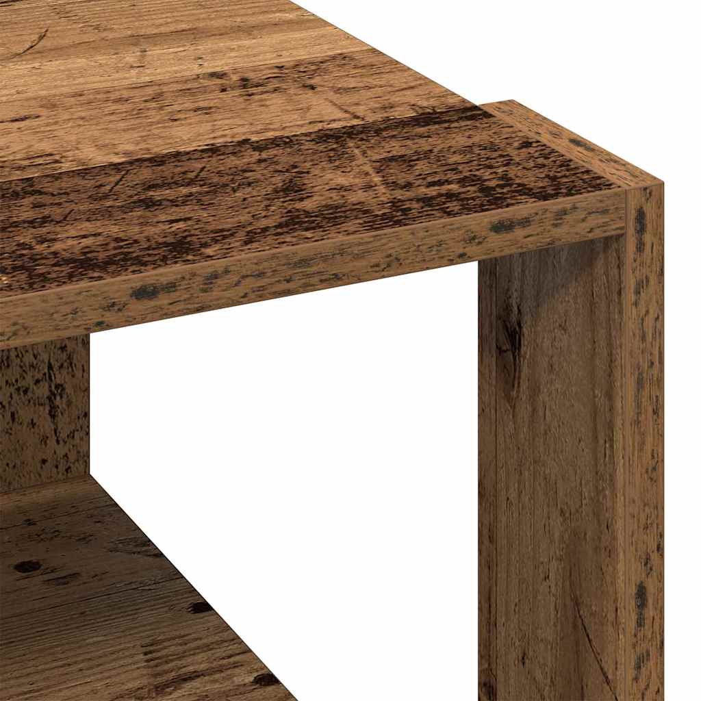 Coffee Table Old Wood 51.5 x 51.5 x 30 cm Engineered Wood