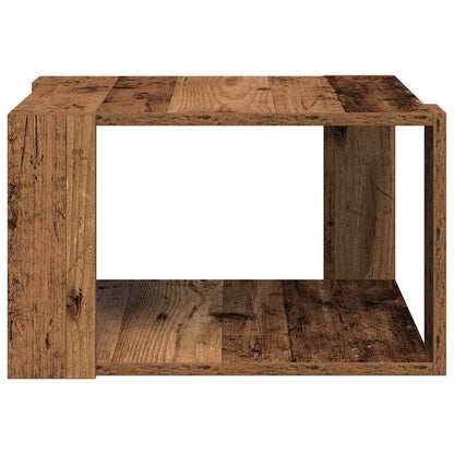 Coffee Table Old Wood 51.5 x 51.5 x 30 cm Engineered Wood