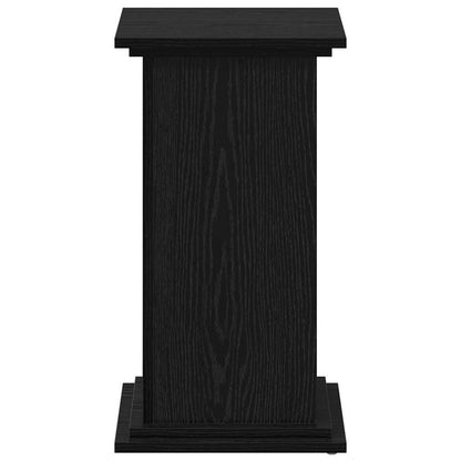 Plant Stand Black Oak 33 x 33 x 60 cm Engineered wood