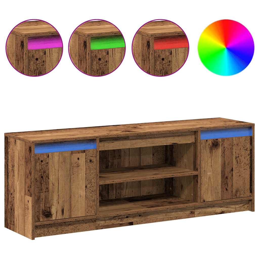 TV Units Brown 139.5 x 34 x 50 cm Engineered wood